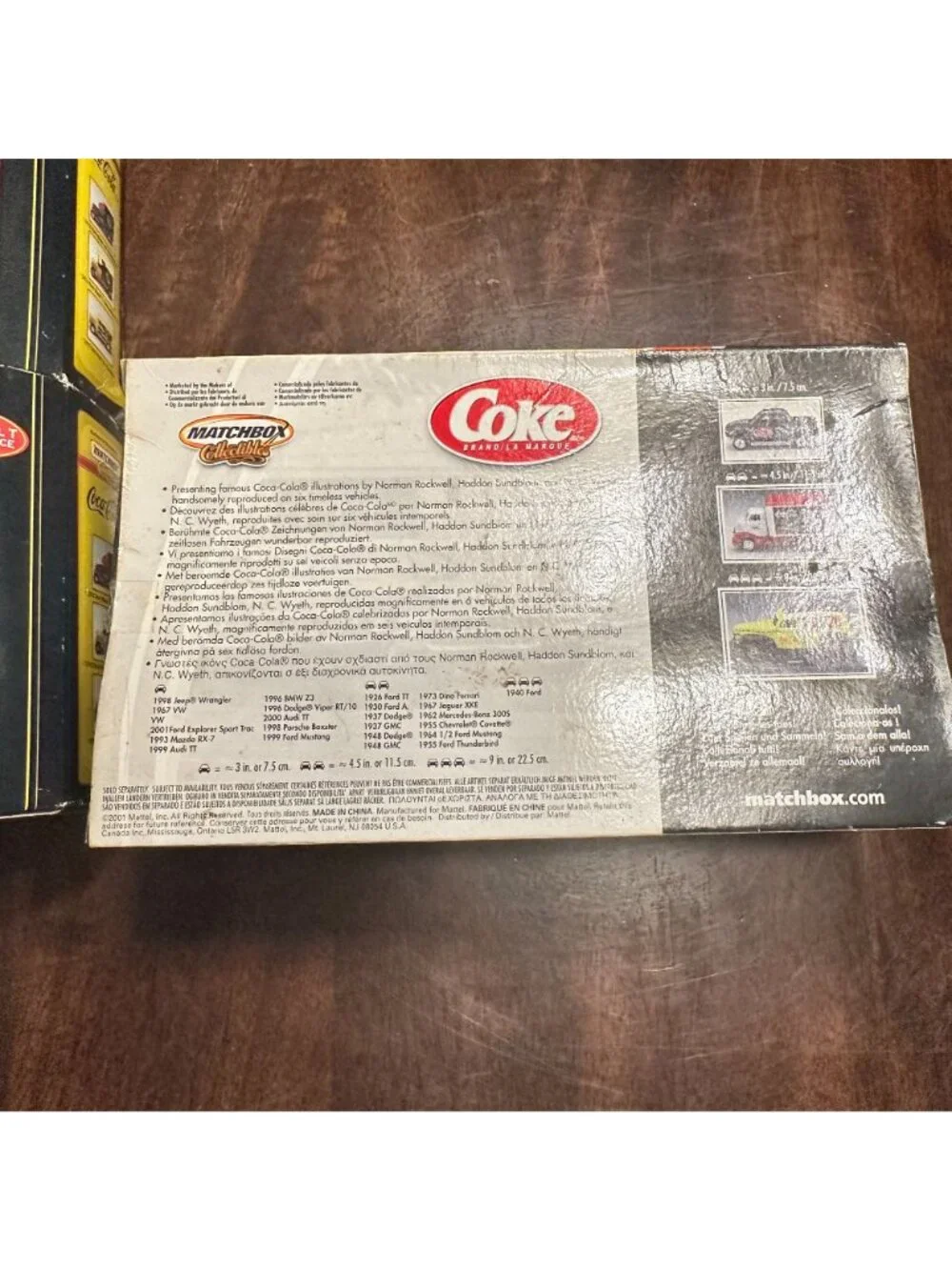 Matchbox Collectibles Coca-Cola Die-Cast Vehicles Collection Lot Of 4